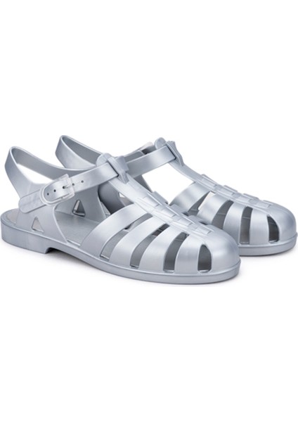 BB340 BIARRITZ METAL Gümüş Kadın Sandalet
