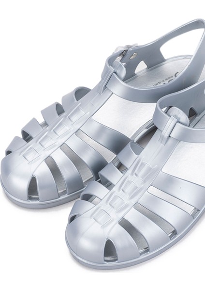 BB340 BIARRITZ METAL Gümüş Kadın Sandalet