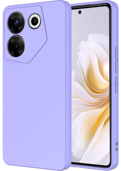 Tecno Camon 20 Pro 5g Kılıf Renkli Esnek Kırılmaz Yüksek Koruma Silikon Marra Kapak