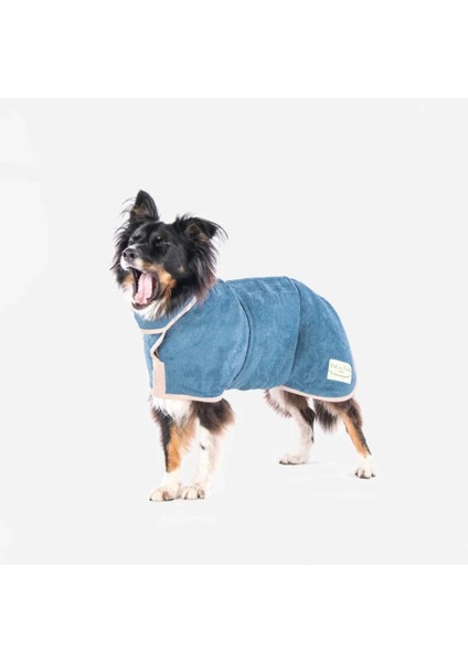 Köpek Bornozu Classic Collection Sandringham Blue fiyatları