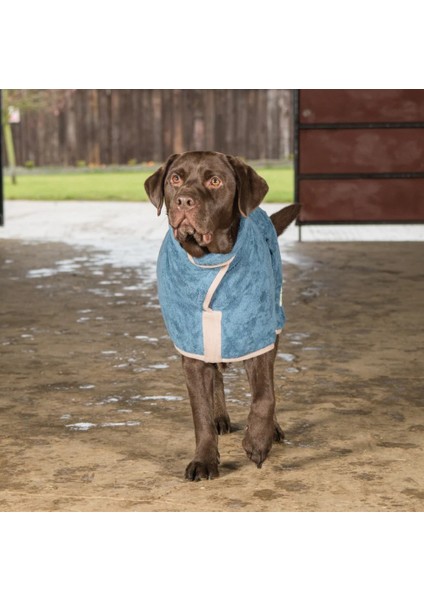 Köpek Bornozu Classic Collection Sandringham Blue indirimleri