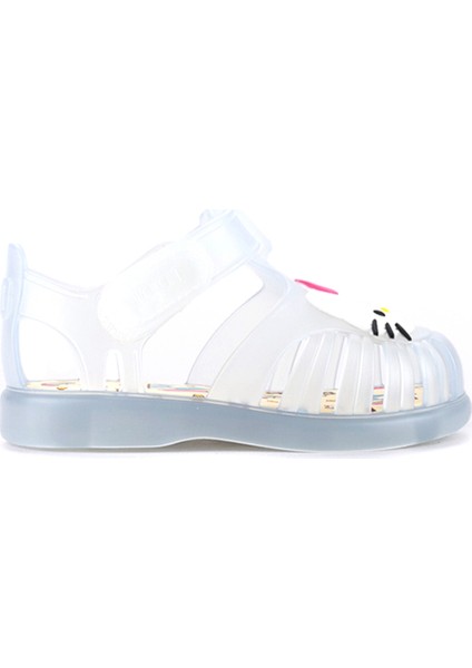 TOBBY V.KITTY Beyaz Unisex Çocuk Düz Sandalet