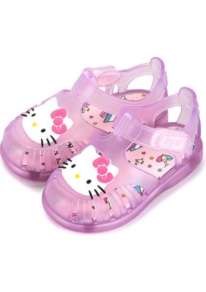 TOBBY V.KITTY Pembe Kız Çocuk Düz Sandalet