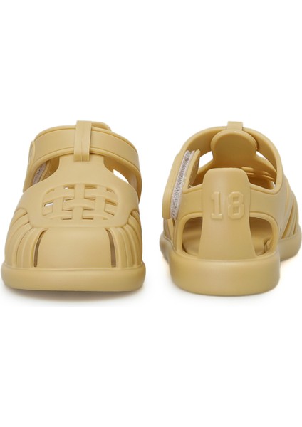 TOBBY SOLID Kahverengi Unisex Çocuk Düz Sandalet indirimleri