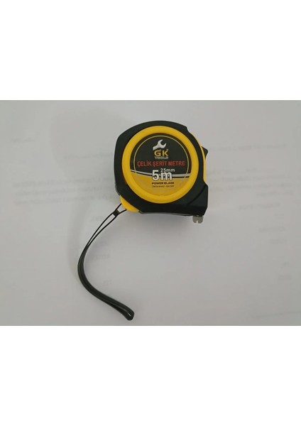 Çelik Metre 5 Metre 25 mm