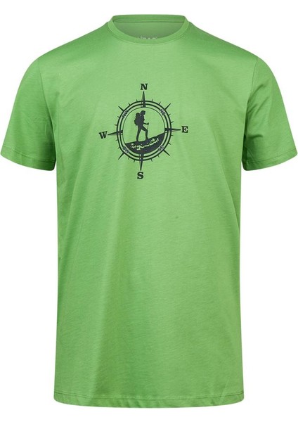 Alex Baskılı Erkek Sıfır Yaka T-Shirt