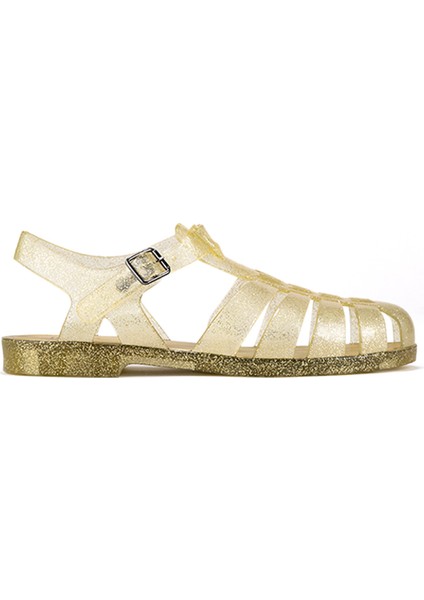 S10262 BIARRITZ GLITTER Altın Kadın Sandalet