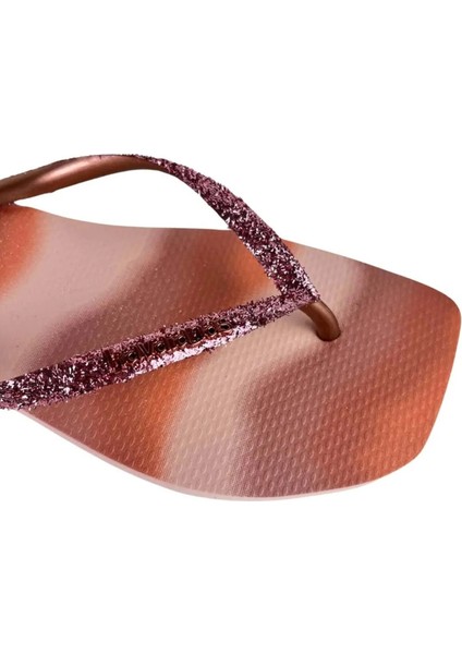 Havaianas Style Slim Square Glitter Party Kadın Terlik modelleri