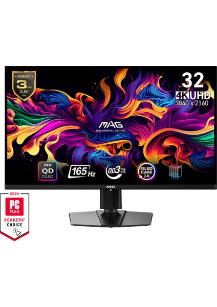 Prospect PS11D / Amd Ryzen 7 9800X3D / X870 / 128GB Ddr5 6000MHZ Ram / RTX5090 32GB / 2tb 14000-14700MB Nvme Gen5 SSD / 360MM Sıvı Soğutma / MSI 31.5" 4K OLED / Windows 11 Pro Workstation Pc modelleri