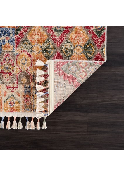 Hereke , Etnik Desenli Sanatsal Cross Dokuma Salon ve Oturma Odası Halısı fırsatları