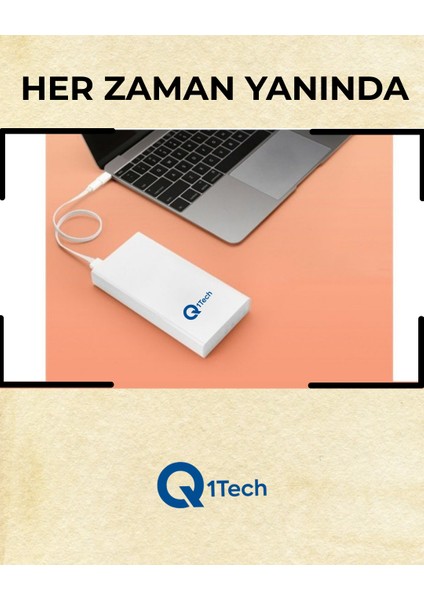 20.000 Mah Powerbank Çift USB Type-C Hızlı Şarj Taşınabilir Batarya fırsatları