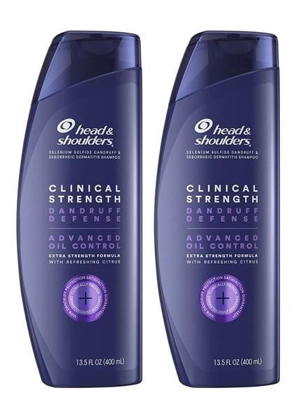 Head & Shoulders Clinical Kepek Savunma Yağ Kontrolü 400 ml x 2 Adet fiyatları