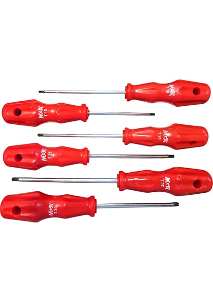 MG11142TX 6 Parça Torx Tornavida Takımı/seti