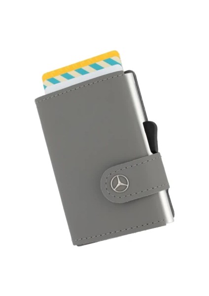 Mercedes-Benz Gri Mini Cüzdan fırsatları