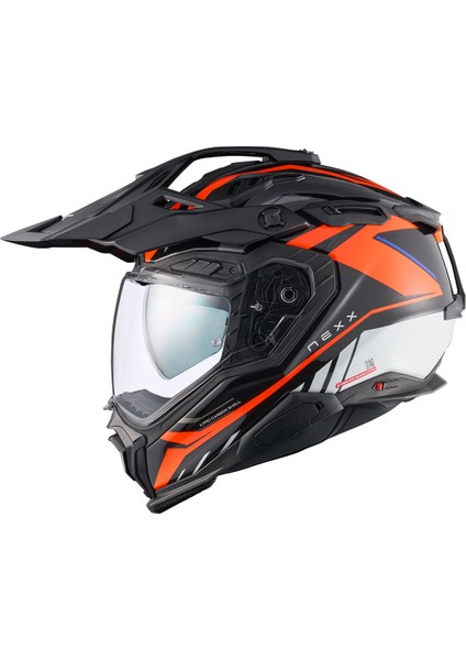 X.wed 3 Gobı Turuncu-Beyaz Kask