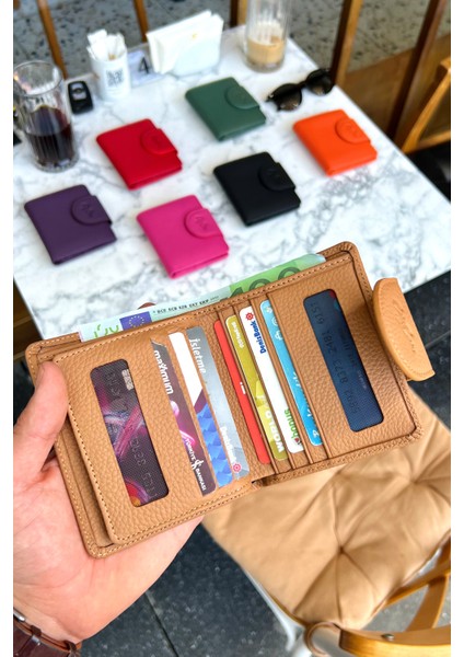 Miosa Bisküvi Hakiki Deri Kadın Cüzdan Ufak Boy Şık ve Kullanışlı fiyatları