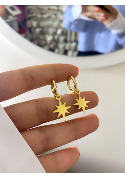 Çelik Kişiye Özel Isimli Küpe fırsatları