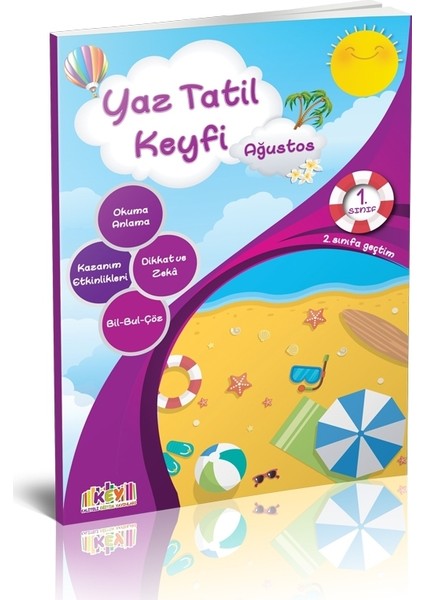 1. Sınıf Yaz Tatil Keyfi Seti