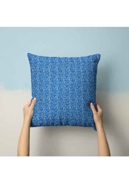 Çiçek Desenli Dijital Baskılı Şifon Saten Kumaş / En 1,50 cm - Elbise , Perde ve Kırlent
