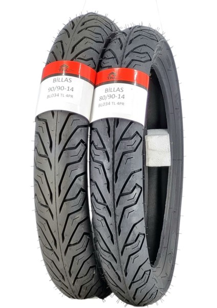 80/90-14 ve 90/90-14 Honda Dio Lastik Takımı BL34 modelleri