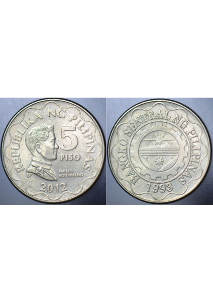 Filipinler 5 Piso 2012 Çilaltı Kondisyon.