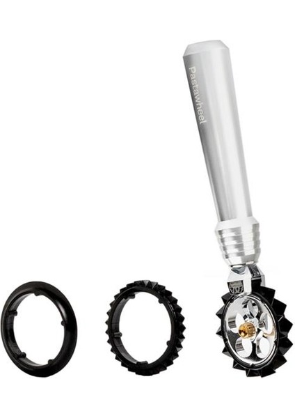 Pastawheel Makarna Hamuru Kesme Çarkı Gümüş Renk