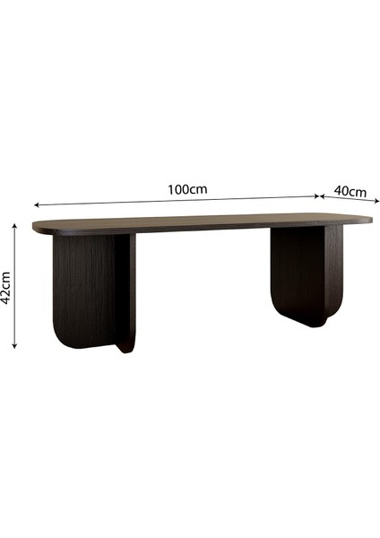 B0050 Beca Tv Ünitesi 100 cm Siyah Tv Sehpası Televizyon Ünitesi, Minimalist, Modern, 45 Inç Tv indirimleri