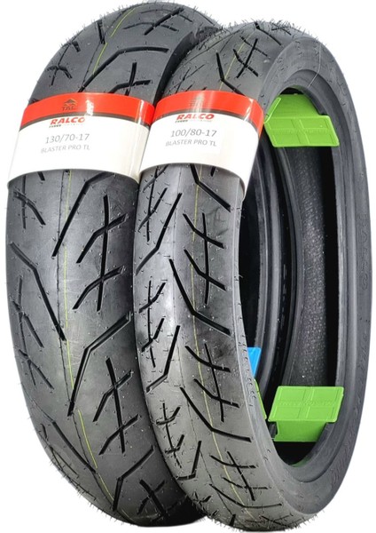 100/80-17 ve 130/70-17 Pulsar Lastik Takımı Blaster Pro