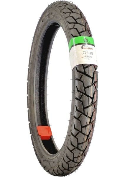 275-18 Tl(Tubeless) Motosiklet Lastiği