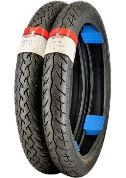 Honda Cbf 150/CB 125E, Küba TK03, Mondial, Kanuni, 275-18 ve 90/90-18 Tl Dubleks Lastik Set modelleri