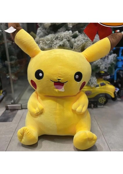 Pokemon Go Pikachu Peluş Oyuncak Pikaçu Büyük Boy 100 cm