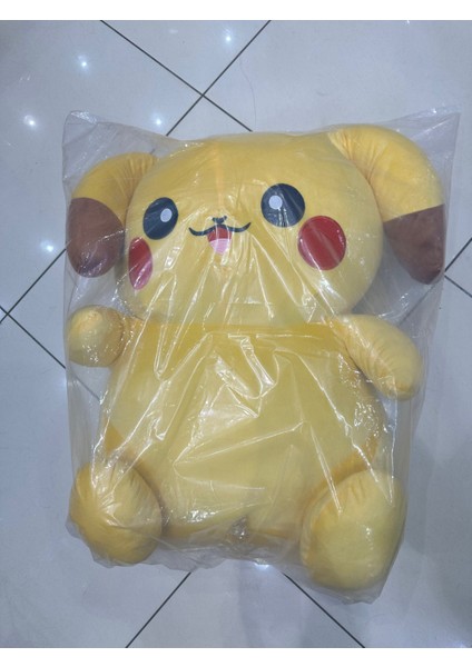 Pokemon Go Pikachu Peluş Oyuncak Pikaçu Büyük Boy 100 cm