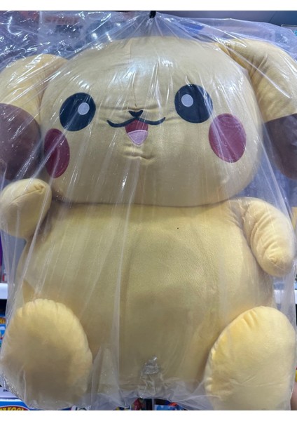 Pokemon Go Pikachu Peluş Oyuncak Pikaçu Büyük Boy 100 cm