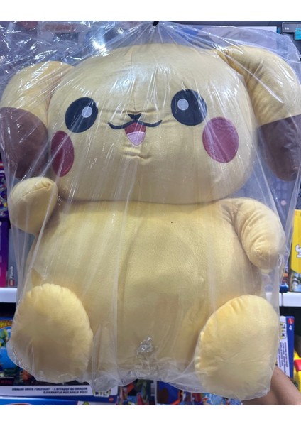Pokemon Go Pikachu Peluş Oyuncak Pikaçu Büyük Boy 100 cm