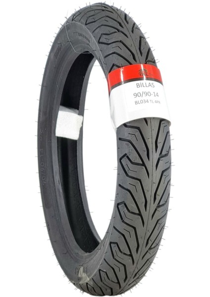 Honda Dio Arka Lastik 90/90-14 BL34 Tl (Tubeless - Dubleks)