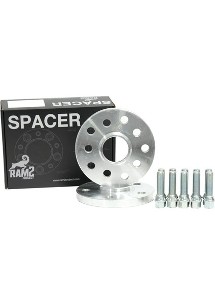 5X100-112 57,1 20MM Silver Spacer