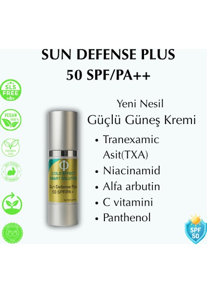 Gold Effect Sun Defense Plus 50SPF/PA++