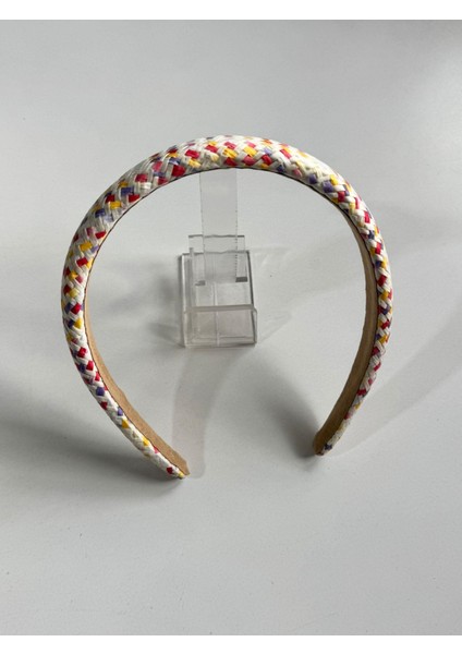 Kadın Hasır Taç Renkli