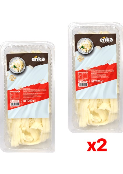 Gurme Yarım Yağlı Çeçil Peyniri -2'li- 200 gr