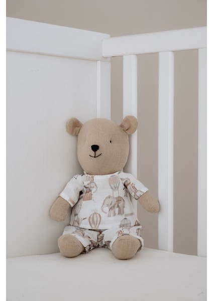 Pijamalı Ayıcık Uyku Arkadaşı - Pureline Series - Dreamland Safari fiyatları