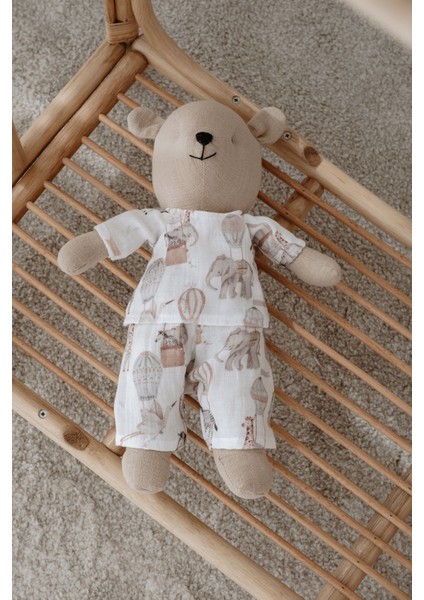 Pijamalı Ayıcık Uyku Arkadaşı - Pureline Series - Dreamland Safari fırsatları