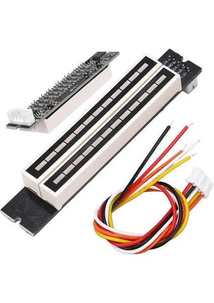 Powermaster PM-26793 12BIT LED Müzik Seviyesi Gösterge Modülü Turuncu Kırmızı DC12VOLT