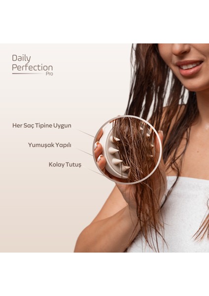 Daily Perfection Daily Perfection Pro Saç Yıkama Tarağı modelleri
