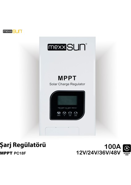 12/24/48V 100A MPPT Şarj Regülatörü