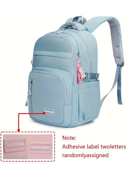 Kadınların Yeni Sıradan Seyahat Sırt Çantası, Iş Gezisi Seyahat Bilgisayar Sırt Çantası Renk: Mavi (Yurt Dışından)