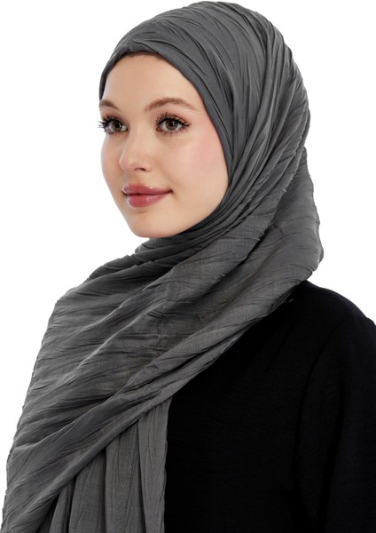 Pliseli Bambu Şal