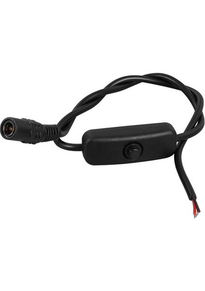Powermaster PM-26710 Anahtarlı 5.5*2.5 mm Uç Dc Kablo 30 cm