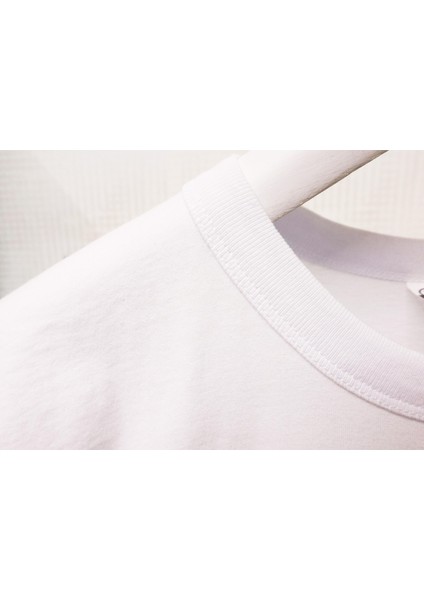 Street - Promosyon Erkek Beyaz Grafik Baskılı Tişört fırsatları