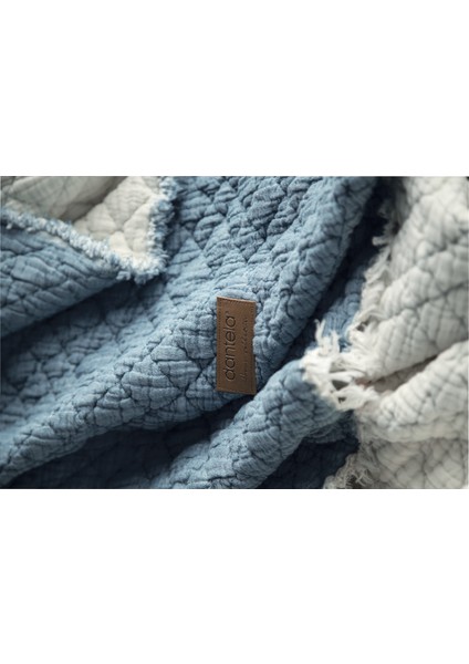 Cedric Polyester Dolgulu Yıkamalı Yatak Örtüsü - Lacivert fiyatları