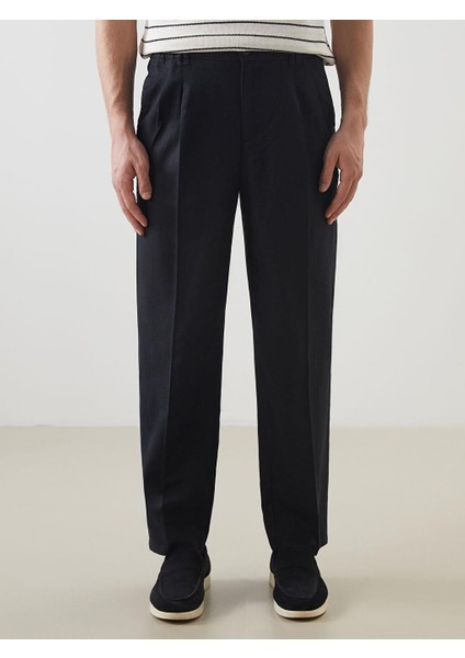 Standart Kalıp Keten Karışımlı Erkek Pantolon (S5) fiyatları